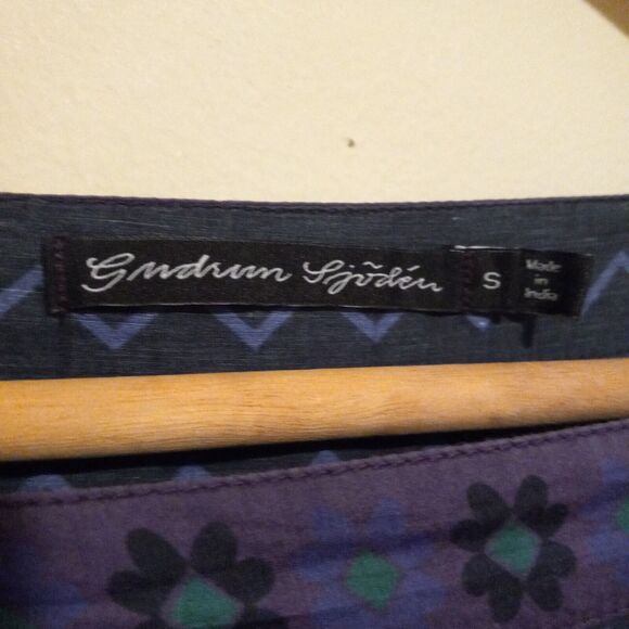 Gudrun Sjoden Oversized Drop Waist Babydoll Dress-Small-Organic Cotton & Silk - Picture 7 of 8